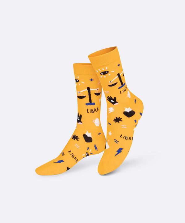 Actual product image Eat My Socks Socks, Zodiac Libra (One size)