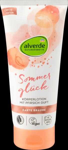 dm alverde Body Lotion Soft Tan Organic Peach (Self tanning foam)