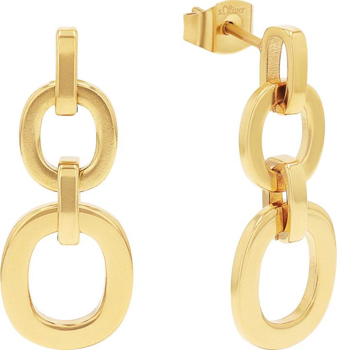 Image du produit S.Oliver Boucles d'oreilles pour femmes, acier inoxydable (Acier inoxydable)