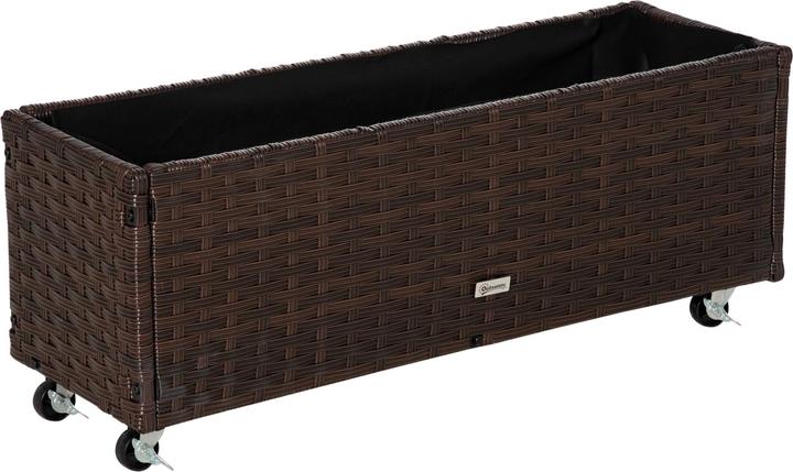Produktbild Jamb Hochbeet Rattan Pflanzkasten
