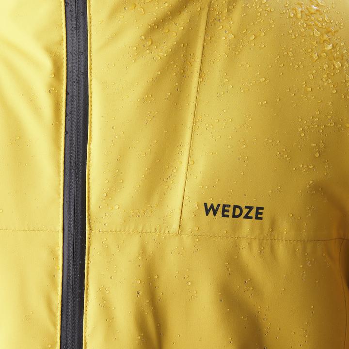 Produktbild Wedze Skijacke Kinder wattiert warm wasserdicht - Piste 500 gelb (152)