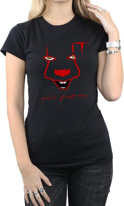 Actual product image Universal Textiles Womens/Ladies Pennywise Float Cotton T-Shirt (XL)