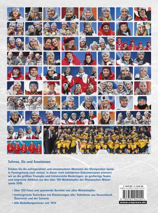 Image du produit Olympische Winterspiele Pyeongchang 2018 (Allemand, DPA, Sven Simon, Agence de presse allemande, 2018)