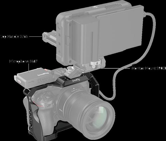 Actual product image SmallRig Cage for Nikon Z5 Z6 Z7II camera - 2926 (Cage)