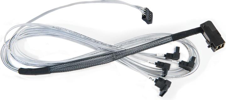Produktbild Adaptec Mini-SAS HD x4 (SFF-8643) auf 4 Serial ATA x1