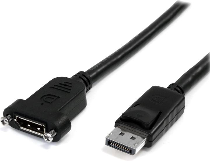 Produktbild StarTech .com 3 ft 20 pin DisplayPort Extension Panel Mount Cable (0.90 m, DisplayPort)