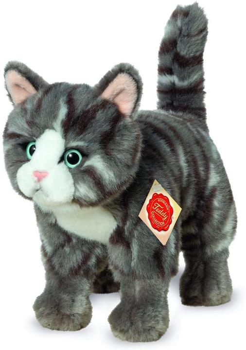 Actual product image Teddy Hermann Cat standing plush toy (20 cm)