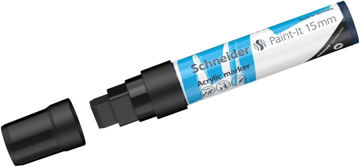 Image du produit Schneider Marqueur acrylique Paint-It 330 15mm noir (Noir, 15 mm, 1 x)