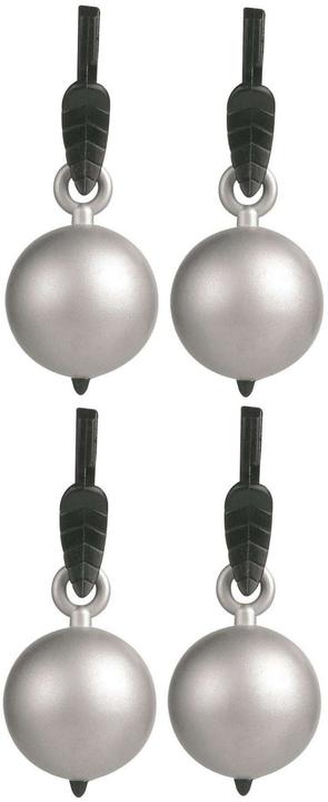 DC Table Poids de la nappe Argent de la boule, par 4