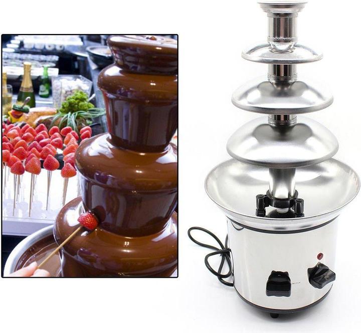 Actual product image Shioucy 4 levels chocolate fountain