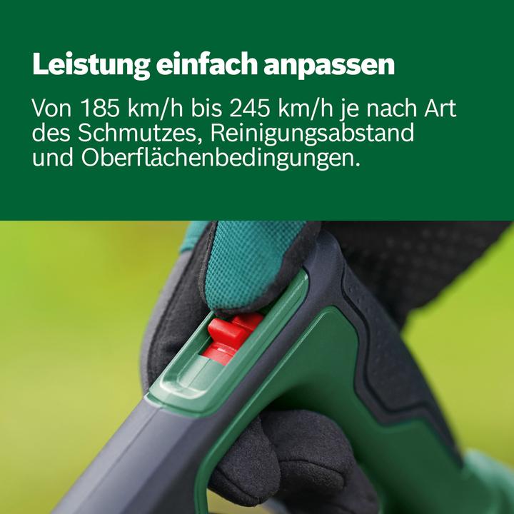 Actual product image Bosch Home & Garden UniversalLeafBlower 18V-130 (Rechargeable battery operated, Leaf blower)
