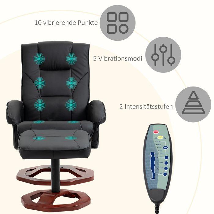 Produktbild Jamb Massagesessel mit Fussstütze
