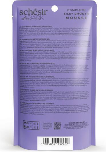 Produktbild Schesir After Dark, Velvet Mousse, Variety Pack, 12x80g (Adult, 12 Stk., 960 g)