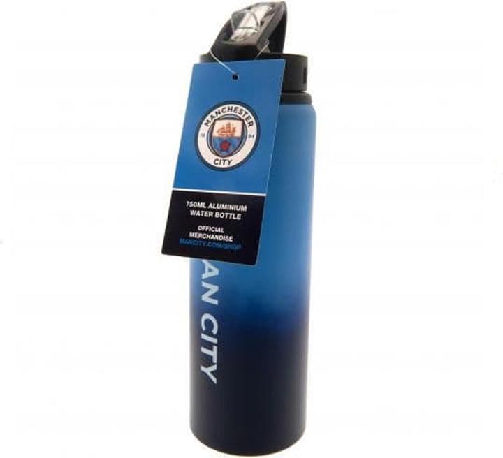 Actual product image Manchester City FC Aluminium water bottle (0.75 l)