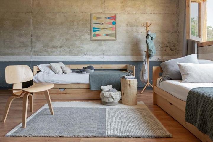 Actual product image Lorena Canals Carpet Kaia smoke (120 x 120 cm)