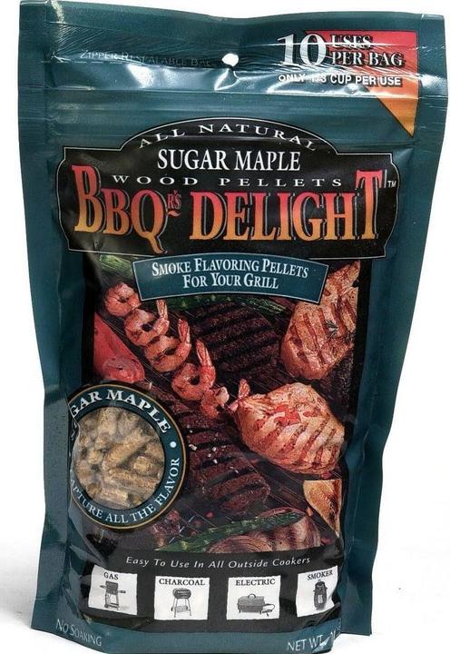 Actual product image BBQ’s Delight Pellets Sugar Maple (Maple)
