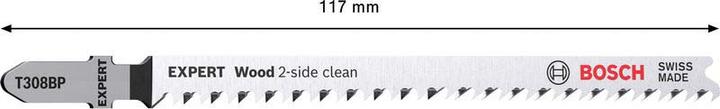 Actual product image Bosch Professional Zubehör Expert Wood 2-side clean