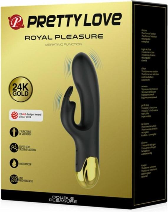 Actual product image Pretty Love Royal Pleasure 24k Gold
