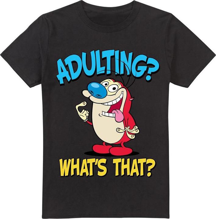 Immagine prodotto Ren & Stimpy Adulting 2 Maglietta Uomo (4XL)