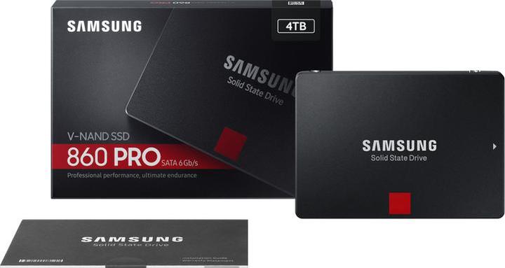 Actual product image Samsung 860 Pro (4000 GB, 2.5")