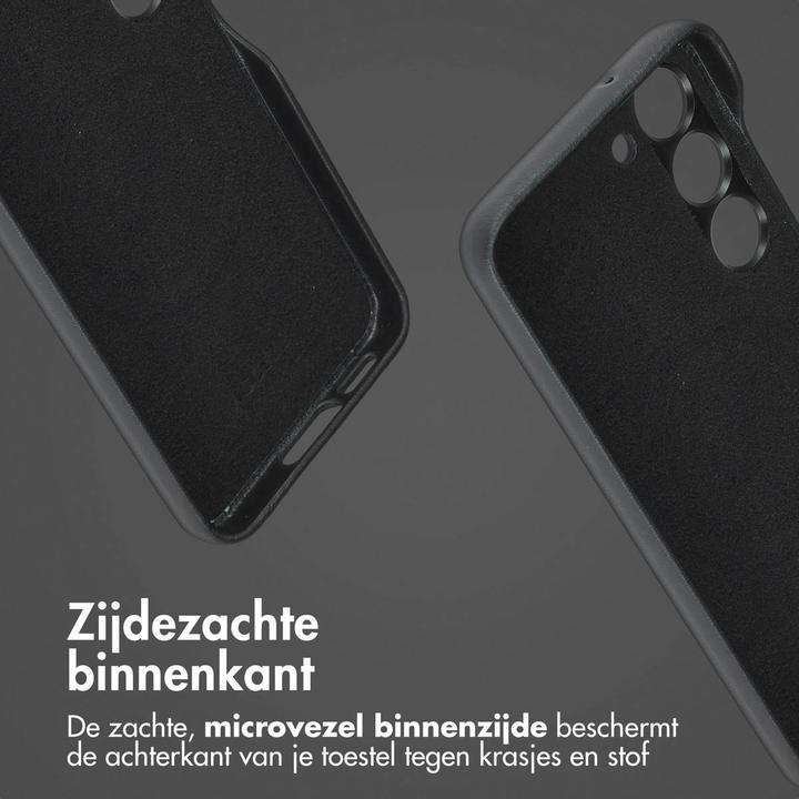 Image du produit Accezz Leather Bookcase 2-in-1 met MagSafe Samsung Galaxy S23 - Onyx Black (Samsung Galaxy S23+)