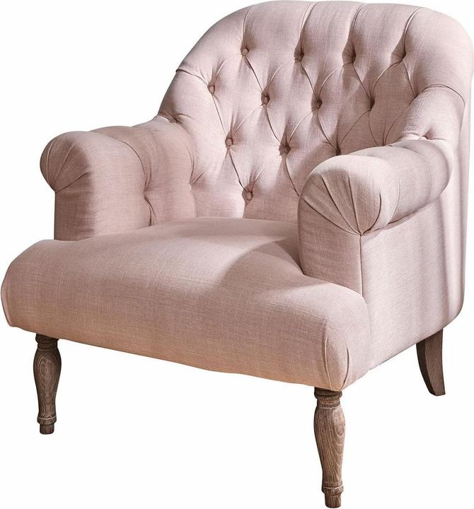 Actual product image Loberon Armchair Shambrook pink