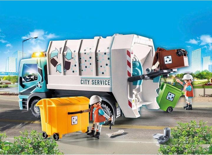 Actual product image Playmobil 70885 Garbage truck with flashing light (70885, Playmobil City Life)