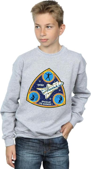 Actual product image Nasa Boys Classic Spacelab Life Science Sweatshirt (152, 158)