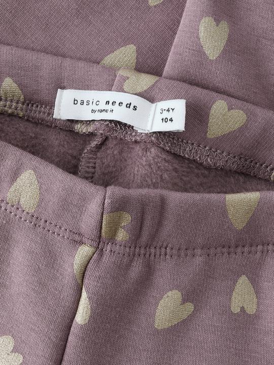 Actual product image Name it Nmftavina Sweat Fleece Legging Bru Noos (92)