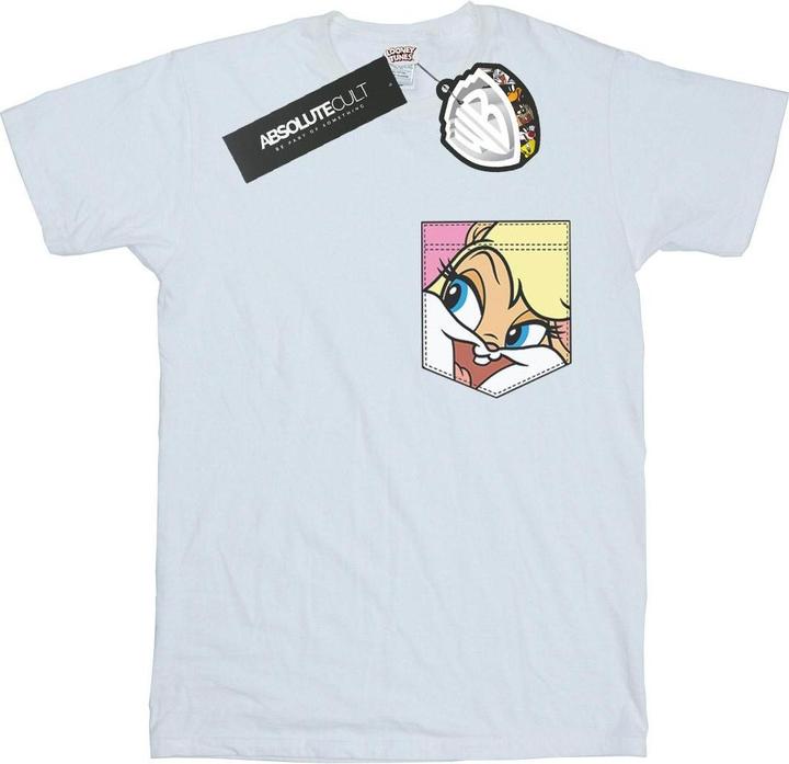 Image du produit Looney Tunes - T-shirt LOLA BUNNY FACE FAUX POCKET - Fille (152, 158)
