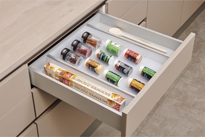 Actual product image Ninka Cuisio spice insert for drawers - spice organiser 311mm, graphite