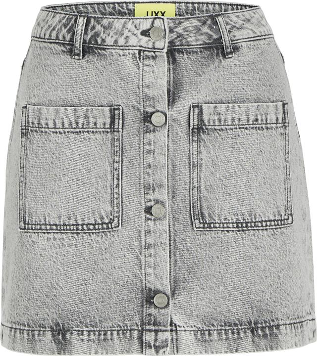JJXX Jxsandy Short Mw Pkt Denim Skirt Dnm Ln