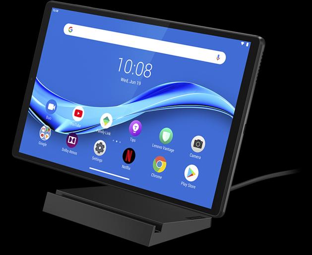 Actual product image Lenovo Tab M10 FHD Plus (2nd Gen) with Smart Dock (WLAN only, 10.30", 64 GB, Iron grey)