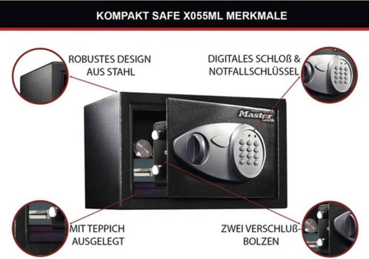 Produktbild Master Lock Sicherheitssafe (16.44 l)