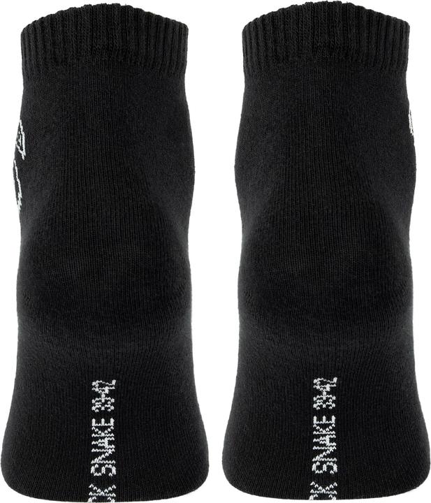 Actual product image Black Snake Quater Sneaker Socks (pack of 3, 43, 46)