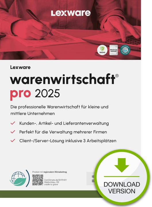 Lexware warenwirtschaft pro 2025 Download Jahresversion (365-Tage) (12 Monate)