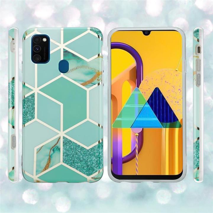 Actual product image Cadorabo IMD TPU Colorful Marble Cover (Huawei P20 Lite)