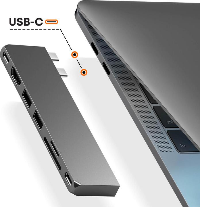Produktbild Satechi Pro Hub Slim (USB-C, 7 Ports)