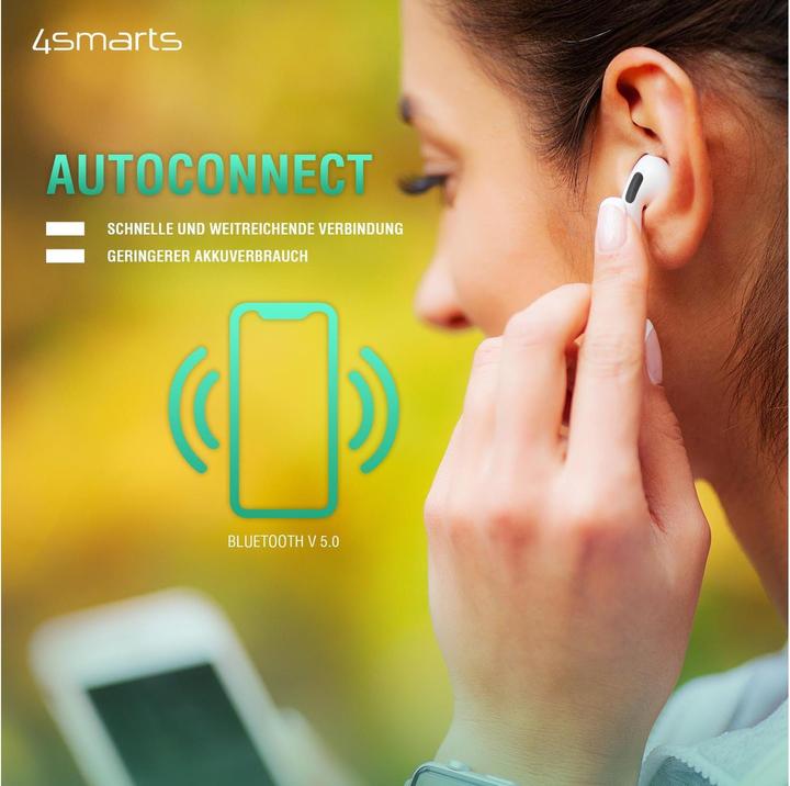 Produktbild 4smarts SkyPods Pro (keine Geräuschunterdrückung, 5 h, Kabellos)
