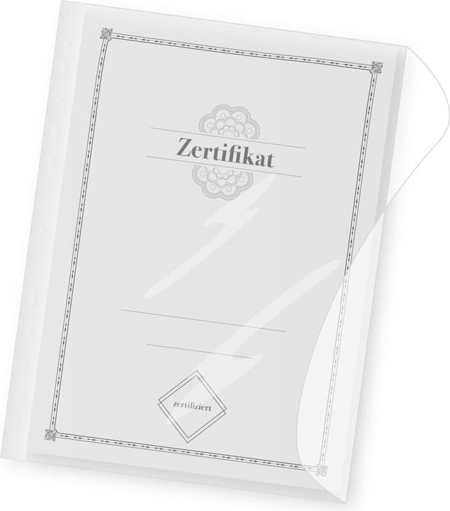 Actual product image Idena Document cover A4 10s grained 120µ (A4, 10 x)