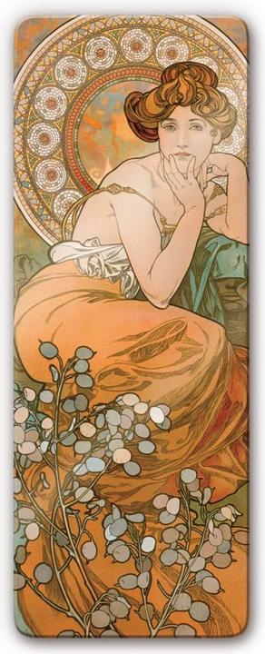 Immagine prodotto Trenddeko Mucha - Pietre preziose: Topazio (40 x 100 cm)