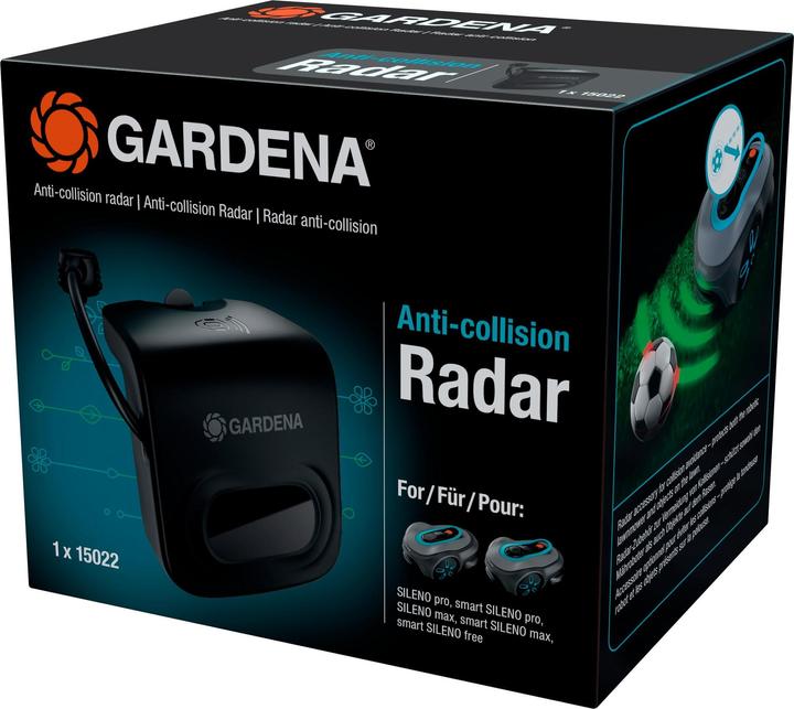 Immagine prodotto Gardena Antikollisions-Radar 15022-20, für SILENO (für Mähroboter smart SILENO pro, max, free) (Robot falciante, Installazione del robot tosaerba)