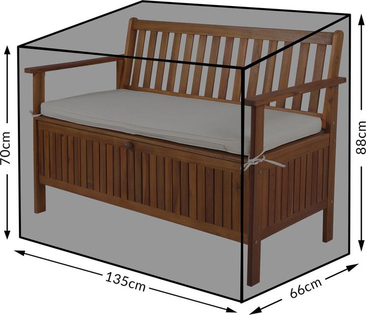 Actual product image Kingsleeve Bench cover