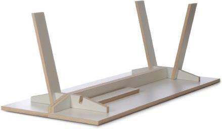 Actual product image Tojo Dismountable table (200 x 90 x 75 cm)