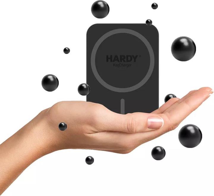 Produktbild 3MK Kfz-Ladegerät-Halterung kabellos Hardy MagCharger 15W schwarz