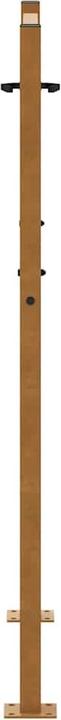 Actual product image VidaXL Garden gate 105x130 cm Weatherproof steel track design Fence gate