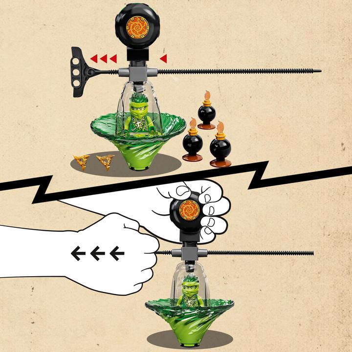 Actual product image LEGO Lloyd's Spinjitzu Ninja Training (70689, LEGO Ninjago)