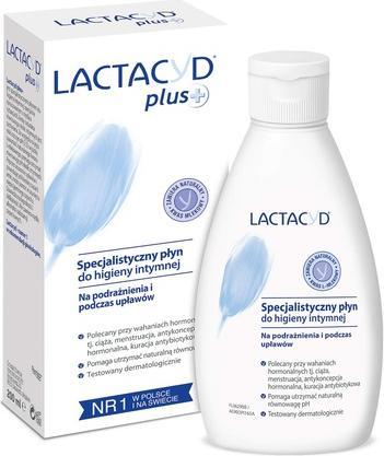 Actual product image Lactacyd Plus gynaecological liquid for intimate hygiene 200ml (200 ml, Intimate washing lotion)