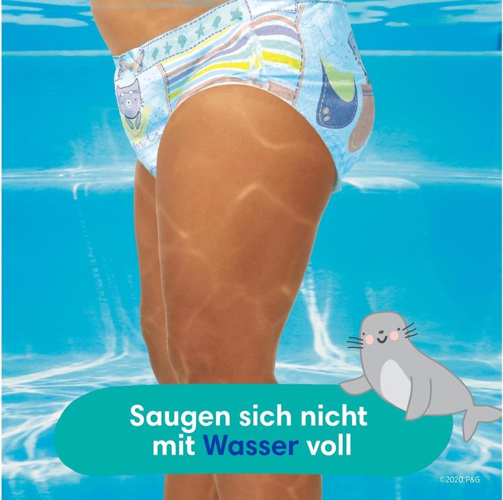 Immagine prodotto Pampers Splashers (Dimensione 3, Dimensione 4, Pacco trasportabile, 12 Pezzo/i)
