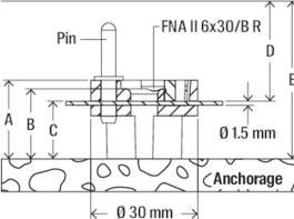 Image du produit Fischer Entretoise 30x22/18 (1.000) (1000 pcs)